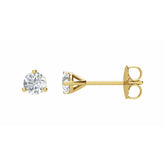 1/5 CTW Lab-Grown Diamond and Natural Diamond Stud Earrings